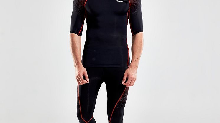 Delta compression (herr) i färgen black/heat
