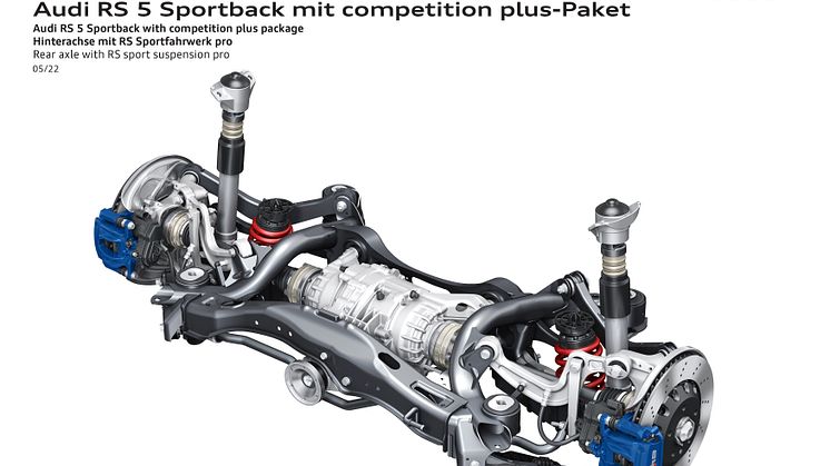 Audi RS 5 Sportback med competition plus pakke (Sebringsort krystaleffekt)