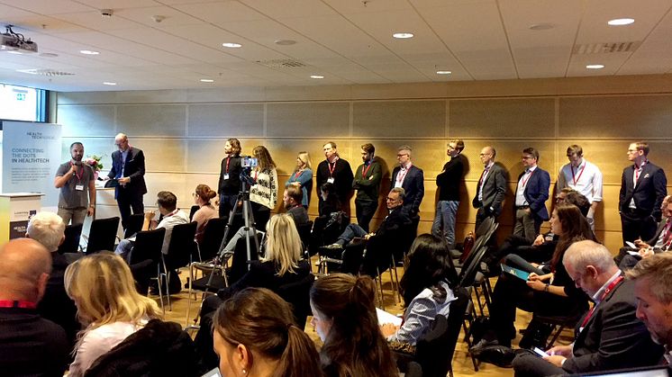 Utvalda uppstartsbolag från hela Norden deltog på HealthTech Nordic Investor Forum 2018