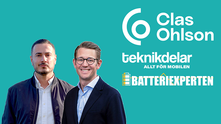 Clas Ohlson förvärvar Teknikdelar och Batteriexperten – En stark allians framträder