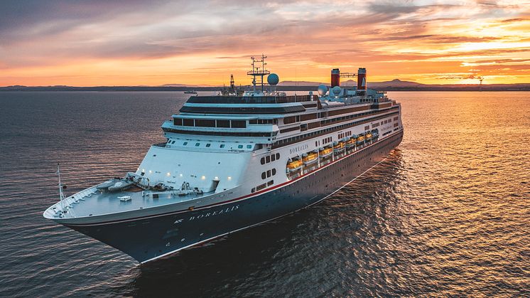 Fred. Olsen Cruise Lines’ Borealis celebrates two years of sailing