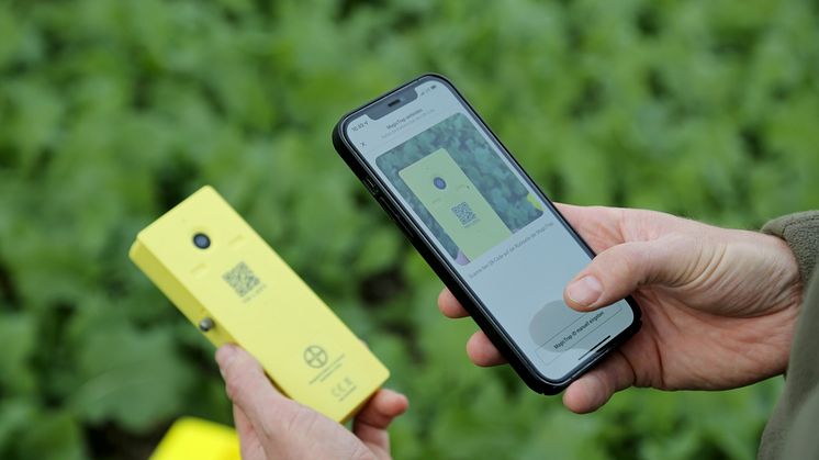 Allt styrs genom appen MagicScout