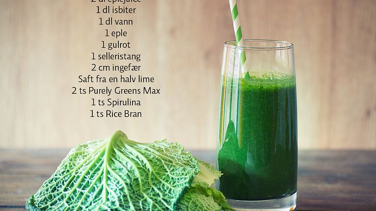 Fem om dagen i en smoothie