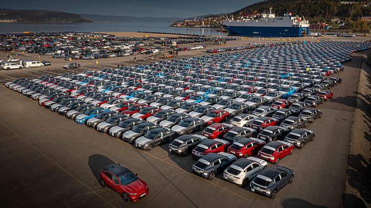 Skip nummer 2 Drammen Mustang Mach-E 2021