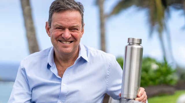 Bluewater CEO Bengt Rittri says more choices in safer drinking water now available for business and consumers as they turn away from sngle-use plastic water bottles