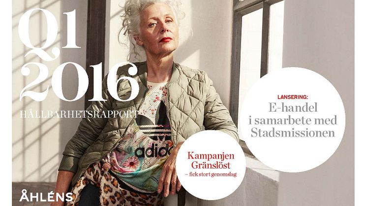 Kvartalsvis hållbarhetsinformation från Åhléns
