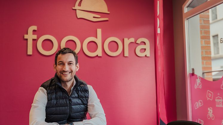 Prashant Søegaard, administrerende direktør i foodora