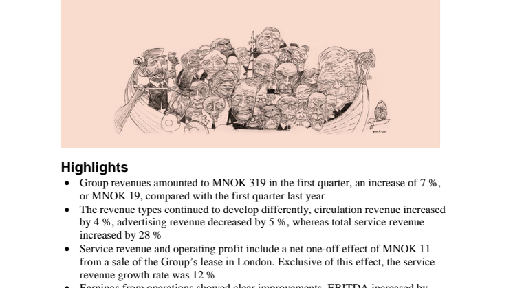 NHST Media Group - Quarterly Report 1st quarter 2015