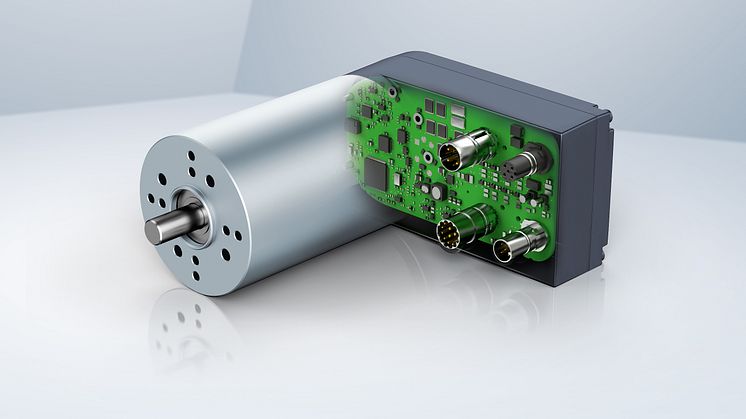 ECI 63.xx K5 är en elektroniskt kommuterad innerrotormotor (BLDC) med en integrerad styrelektronikmodul och ett standardiserat CANopen interface.