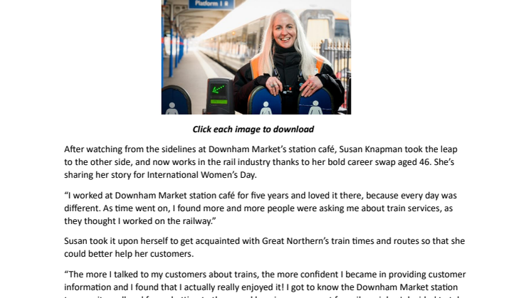 Susan Knapman - IWD 2024