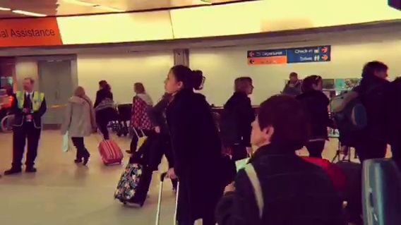 Another milestone!  Temporary Departures Doors now open