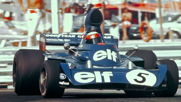1973 Tyrrell-Ford Monaco Grand Prix Jackie Stewart neg CN317873-001