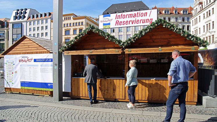 Ticketreservierung beim Weinfest Leipzig 
