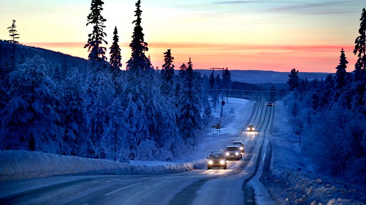 Ökad trafik under sportlovsveckorna