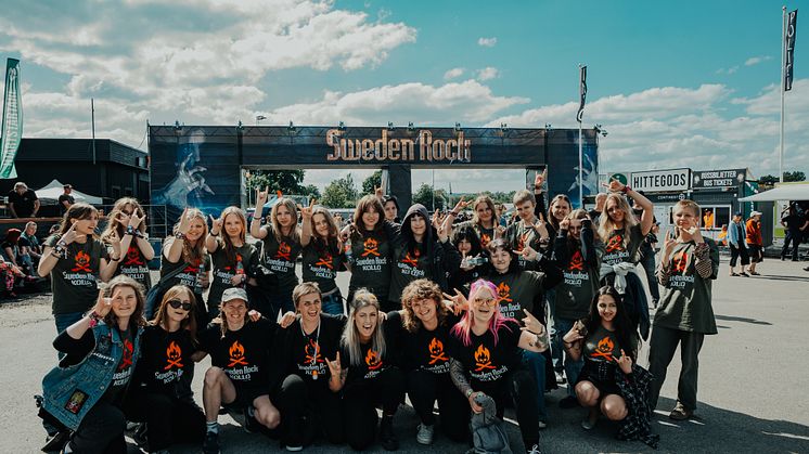 Deltagare och ledare i Sweden Rock Kollo 2024. Foto: Linda Florin.