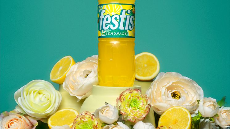 Festis-familjen utökas med sommarens nya törstsläckare Festis Lemonade