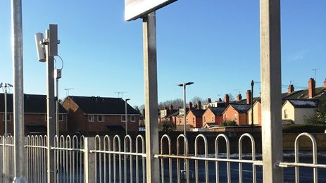 Kenilworth platform sign