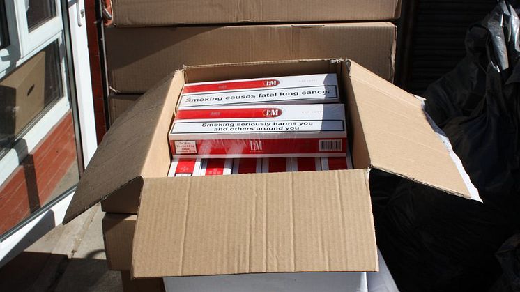 LON 13/15 Cigarettes Seized