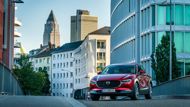 Mazda CX-30 i Soul Red Crystal