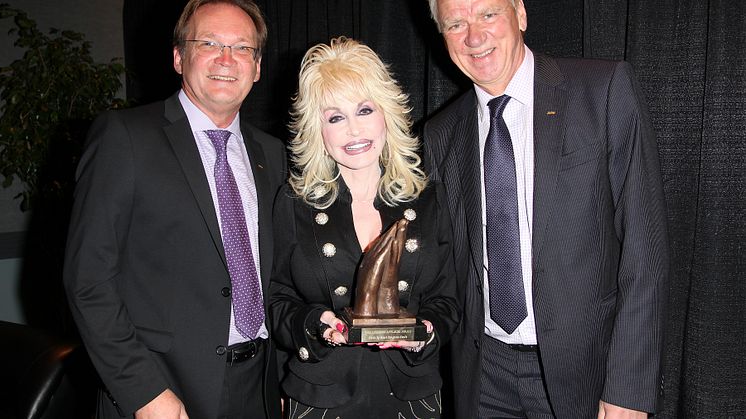 Dolly Parton mottagare av Liseberg Applause Award