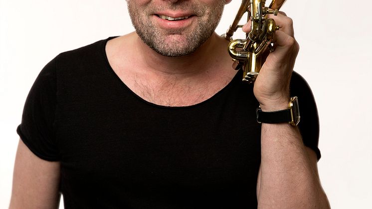 Trumpetaren Jonas Lindeborg. Foto: Jonas Jörneberg