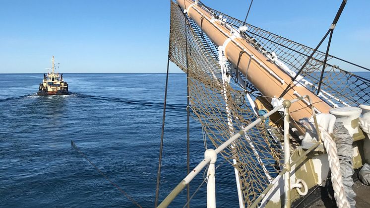 Barken Viking på öppet hav - 1