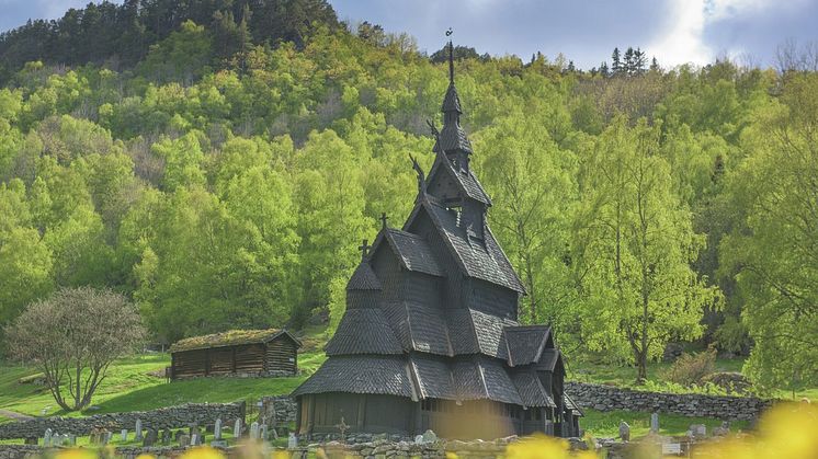 Borgund Stave Church. Photo: Sverre Hjørnevik - www.fjordnorway.com