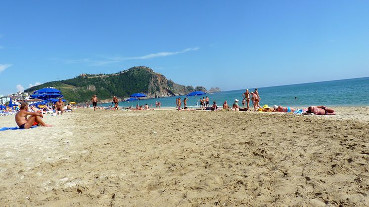 Kleopatrastranden, Turkiet