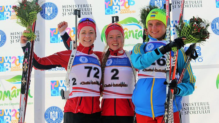Dobbelt norsk på jentenes sprint i junior-VM