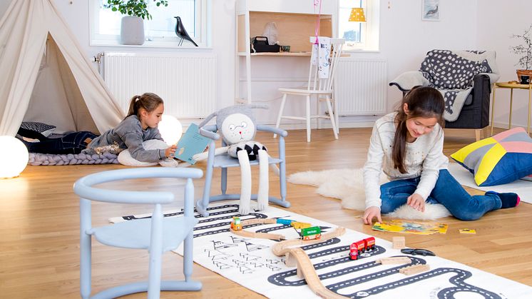 Barnsmarta Villan övervåning