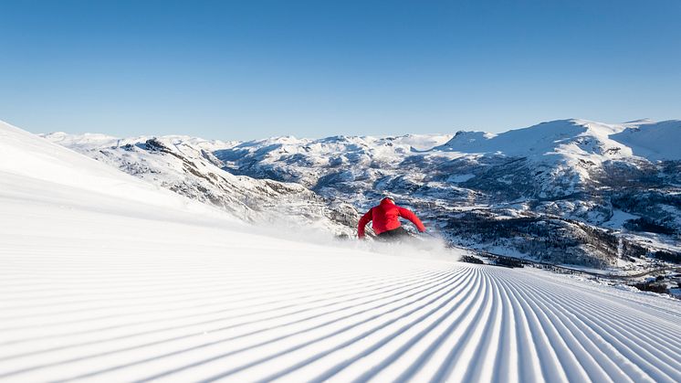 På ski i Hemsedal