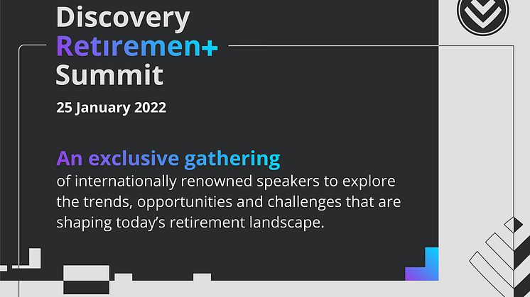 The summit will bring together global industry leaders to give financial advisers fresh ideas, new perspectives, and deep insights to enhance their ability to ensure that their clients achieve a comfortable retirement