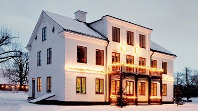 Jul på Fredriksdal i Helsingborg