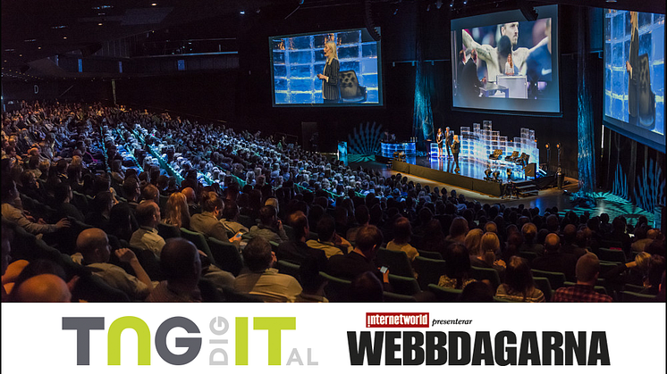​TNG IT Digital silverpartner på Webbdagarna 2016