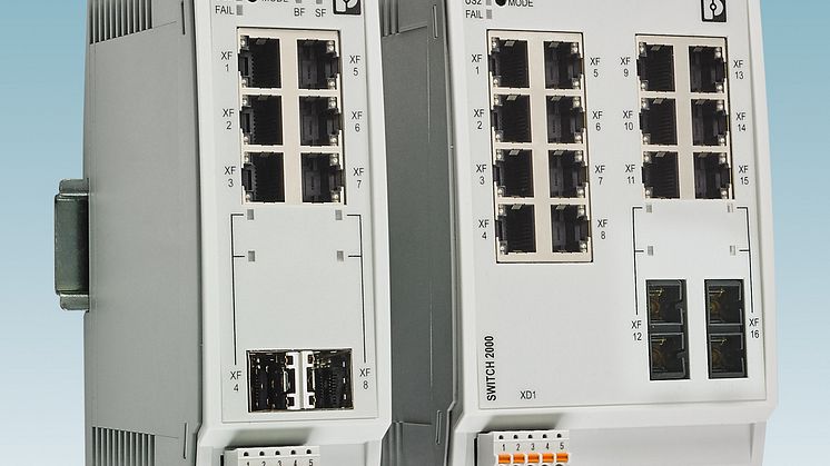2000-serien av Switchar är IO-Devices för Profinet