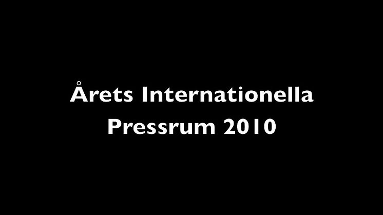 Projectplace blev Årets Internationella Pressrum 