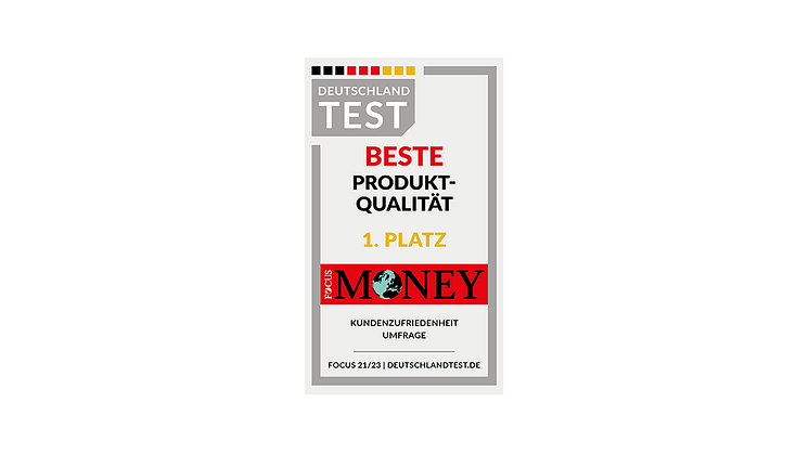 Anbieter mit ausgezeichneter Produktqualität  