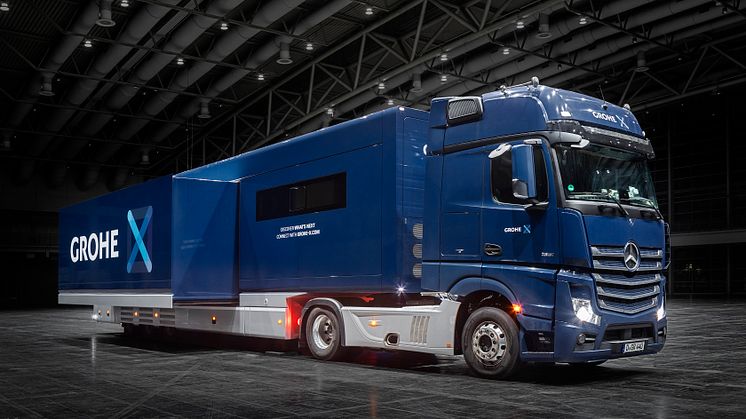 Nå kommer Grohe-trucken til Norge