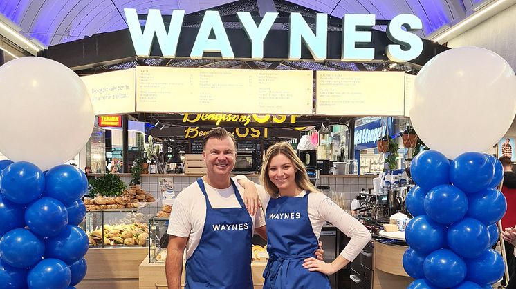 Waynes Coffee öppnar sitt första express-kafé