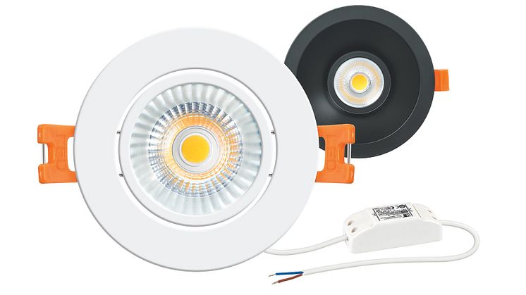 For variabel, effektfull belysning – de nye LED-downlightene fra ESYLUX