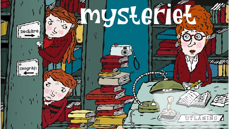 Utställnings- och bioaktuella Biblioteksmysteriet på menyn