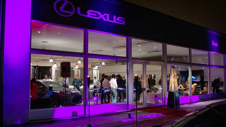 Vellykket åpning av Lexus Bodø
