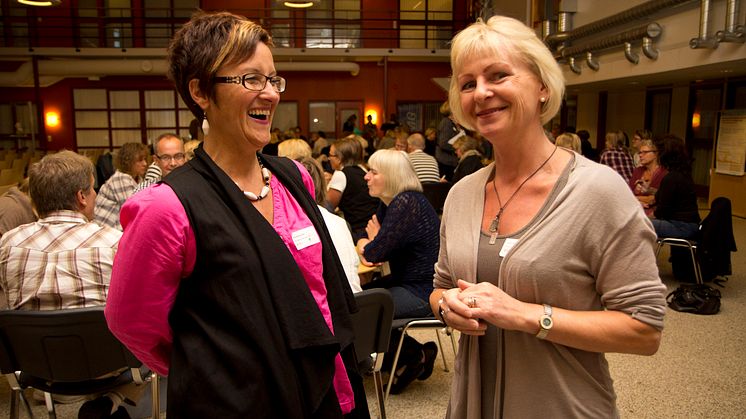 Pia Petersson och Anna-Karin Edberg 