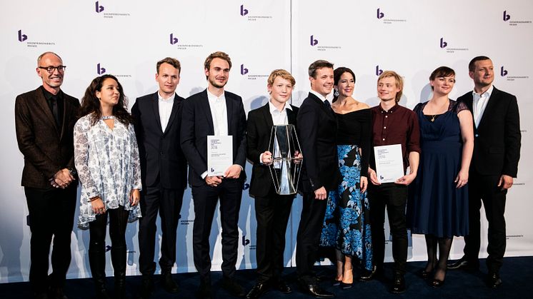 Årets prismodtagere ved Kronprinsparrets Priser 2016