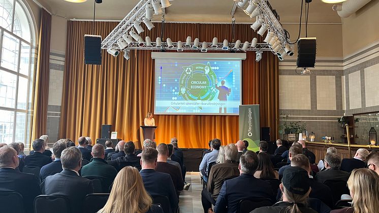 Välkommen till Recyclingdagen den 10 april på Brygghuset i Stockholm.