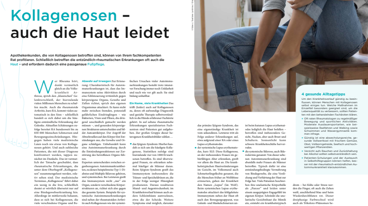 Kollagenosen – auch die Haut leidet