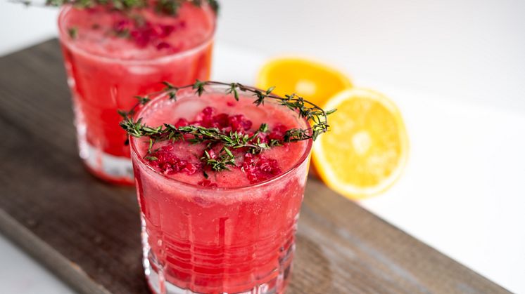 Friske mocktails med danskvand fra hanen
