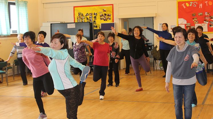 Oriental Exercise at Tron St Mary's Church