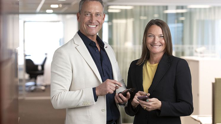 SOL Facility Services Vd Tina Wessman Hellstadius undertecknar förvärvet av DSFM från David Ståhl med en digital signatur.