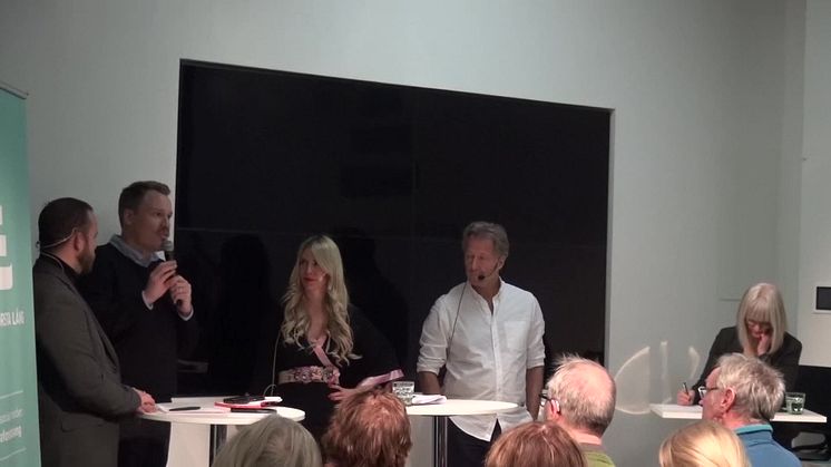 Kajsa Ekis Ekman - del 2: Paneldebatt med Gertten, Bernmar, Lundberg och Abrahamsson